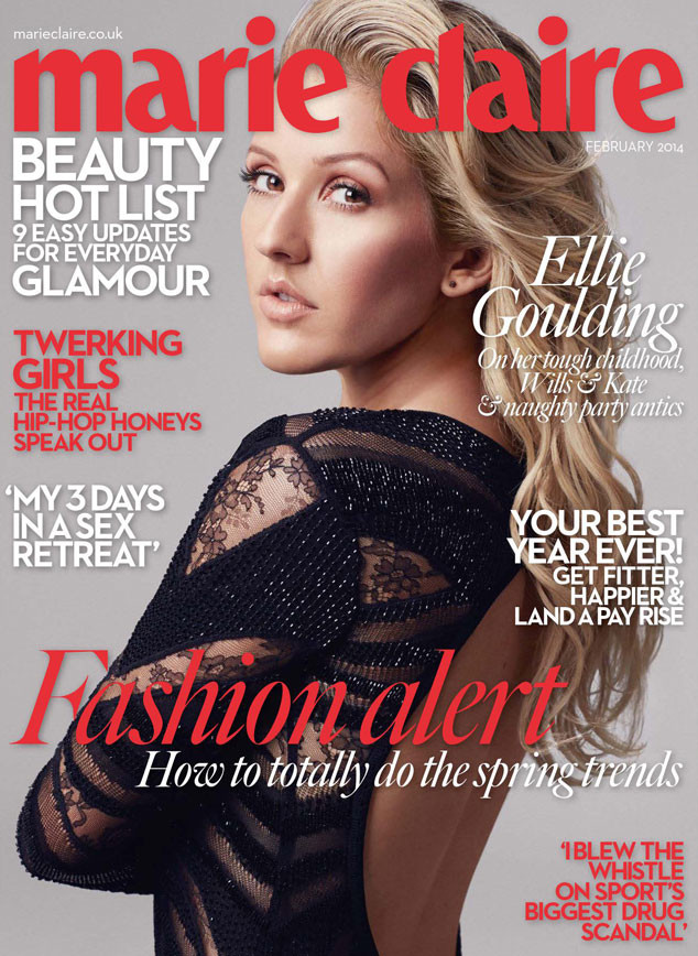 Marie Claire UK, Ellie Goulding Marie Claire UK, Ellie Goulding